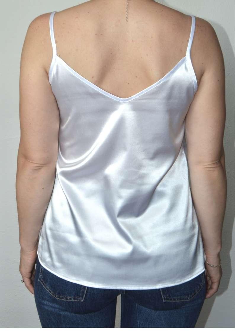 simple satin top
