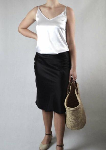 Simple Satin Cami Top - Image 4